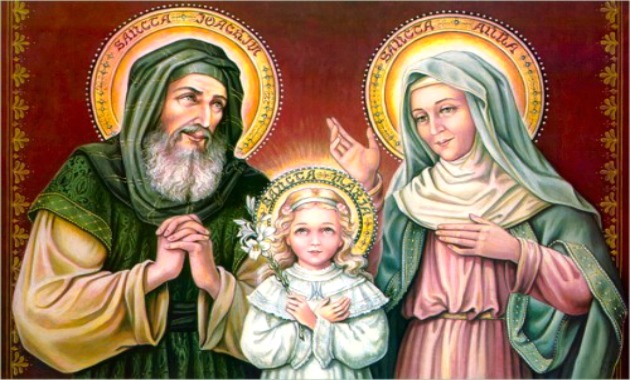 Sveti Joakim i Ana roditelji Blazene Djevice Marije
