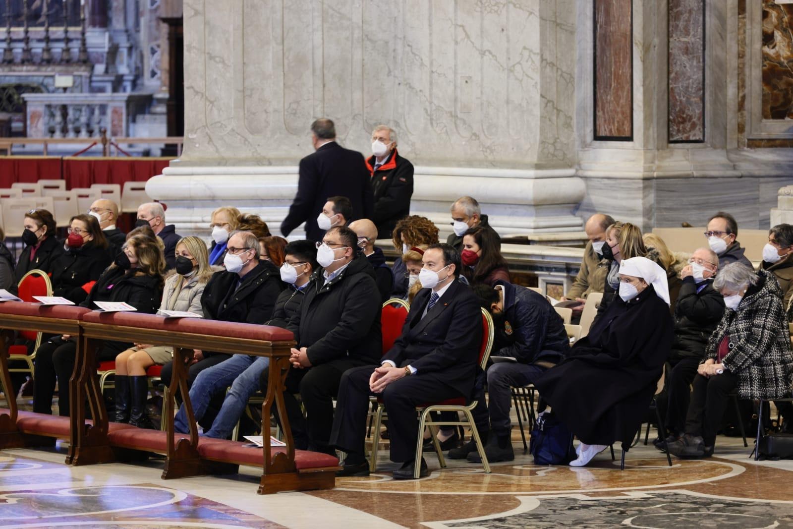 Kardinal Turkson u bazilici Svetog Petra u Rimu na blagdan Gospe Lurdske 2
