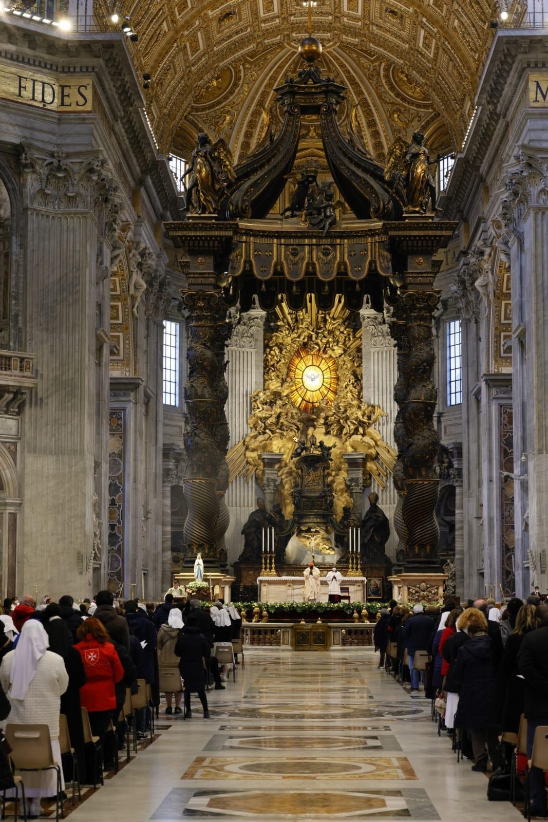 Kardinal Turkson u bazilici Svetog Petra u Rimu na blagdan Gospe Lurdske 3