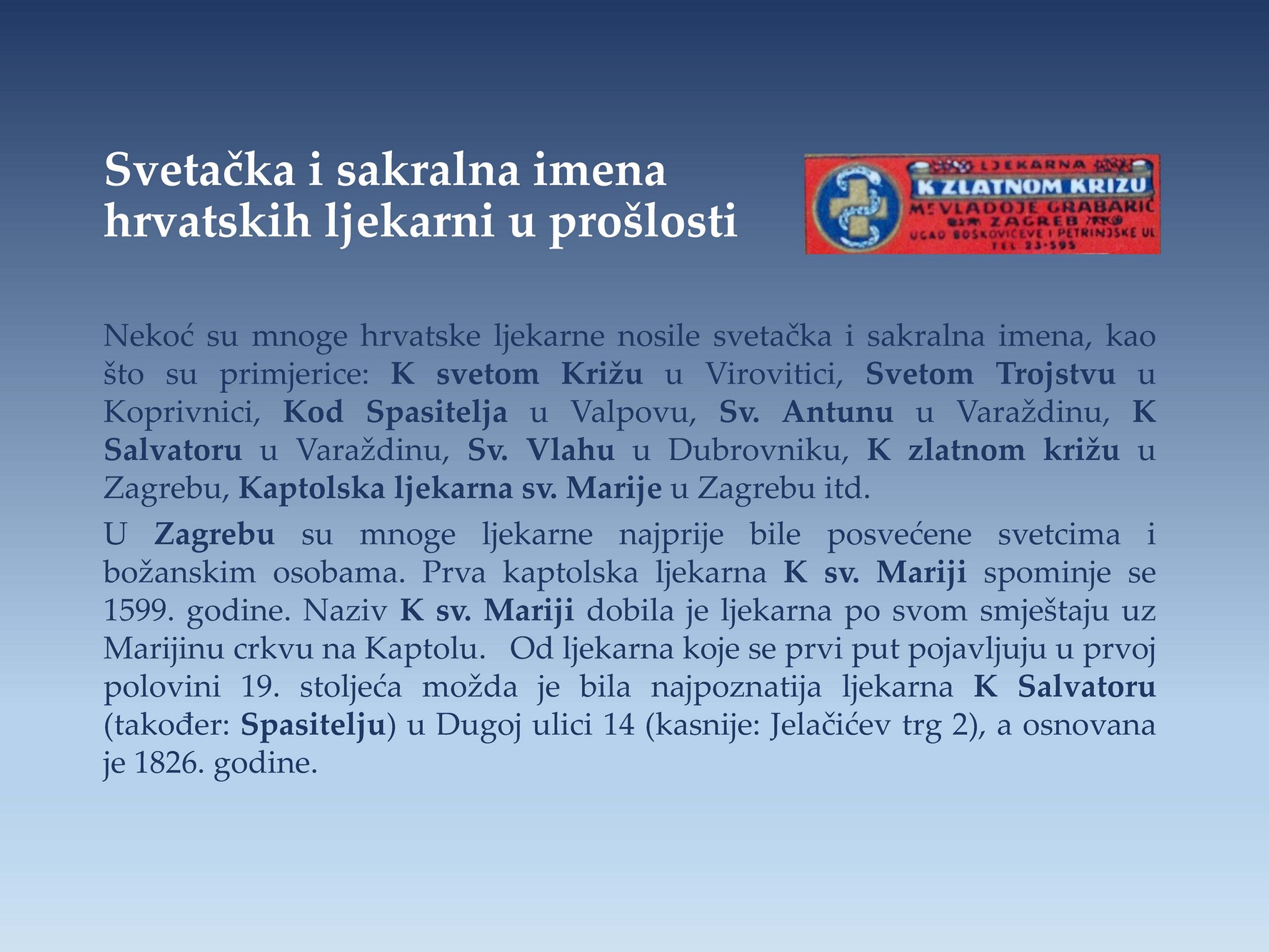 Izbor za plakate za izložbu MEDICINA SACRA na FBF u Page 07
