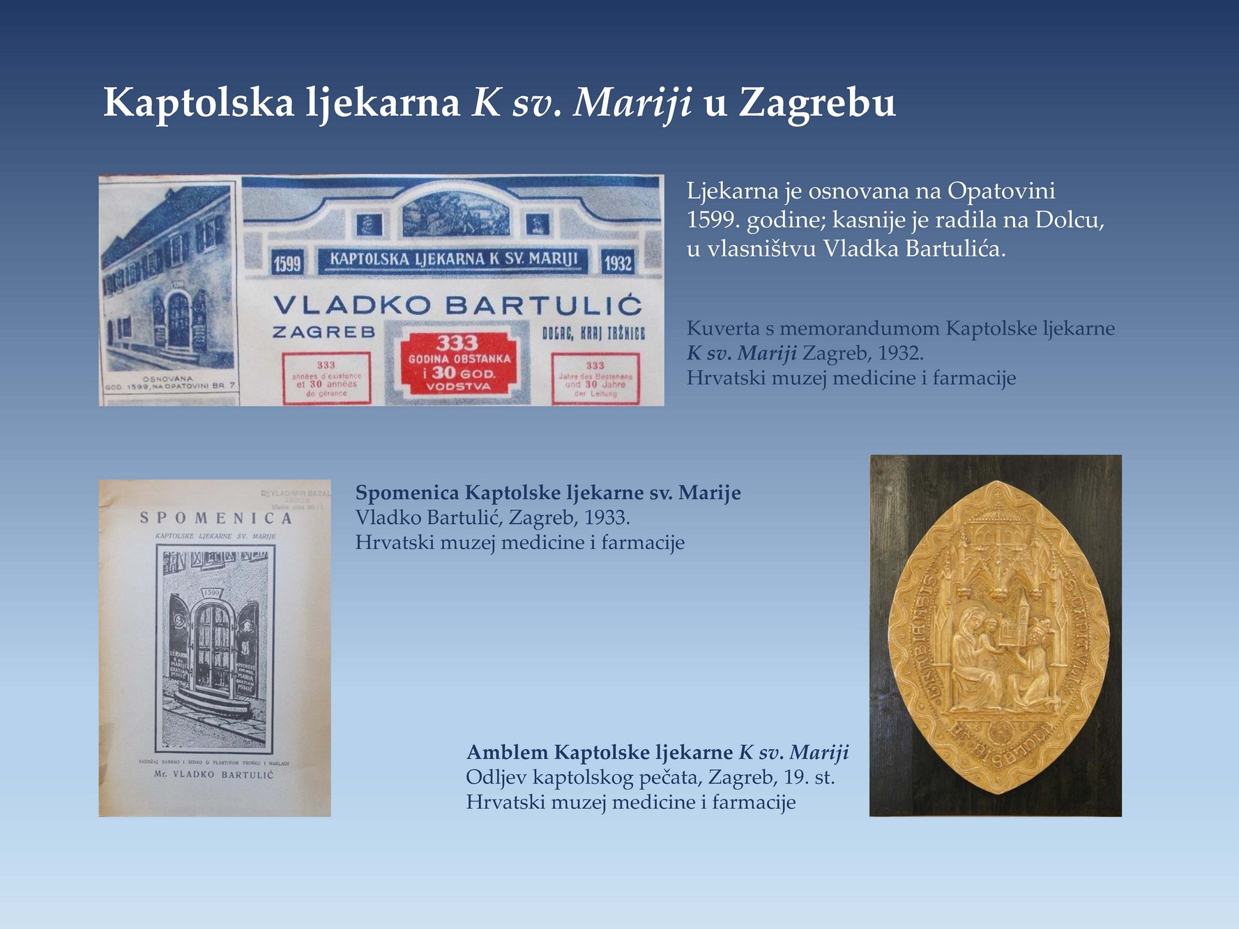 Izbor za plakate za izložbu MEDICINA SACRA na FBF u Page 08
