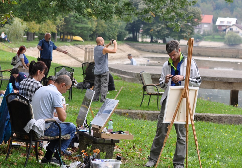 Likovna kolonija Sabljaci HKLD 15 09 2018 foto Z Matković i S Katić