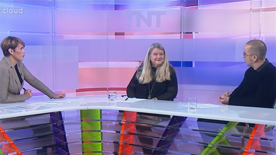 prof. Jasenka Markeljević s Medicinskog i prof. Hrvoje Jurić