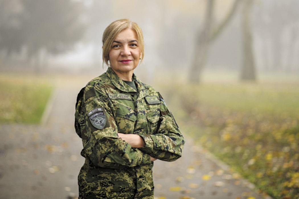 Brigadirka Ružica Pavić-Kevrić - foto: Filip Klen Brigadirka Ružica Pavić Kevrić