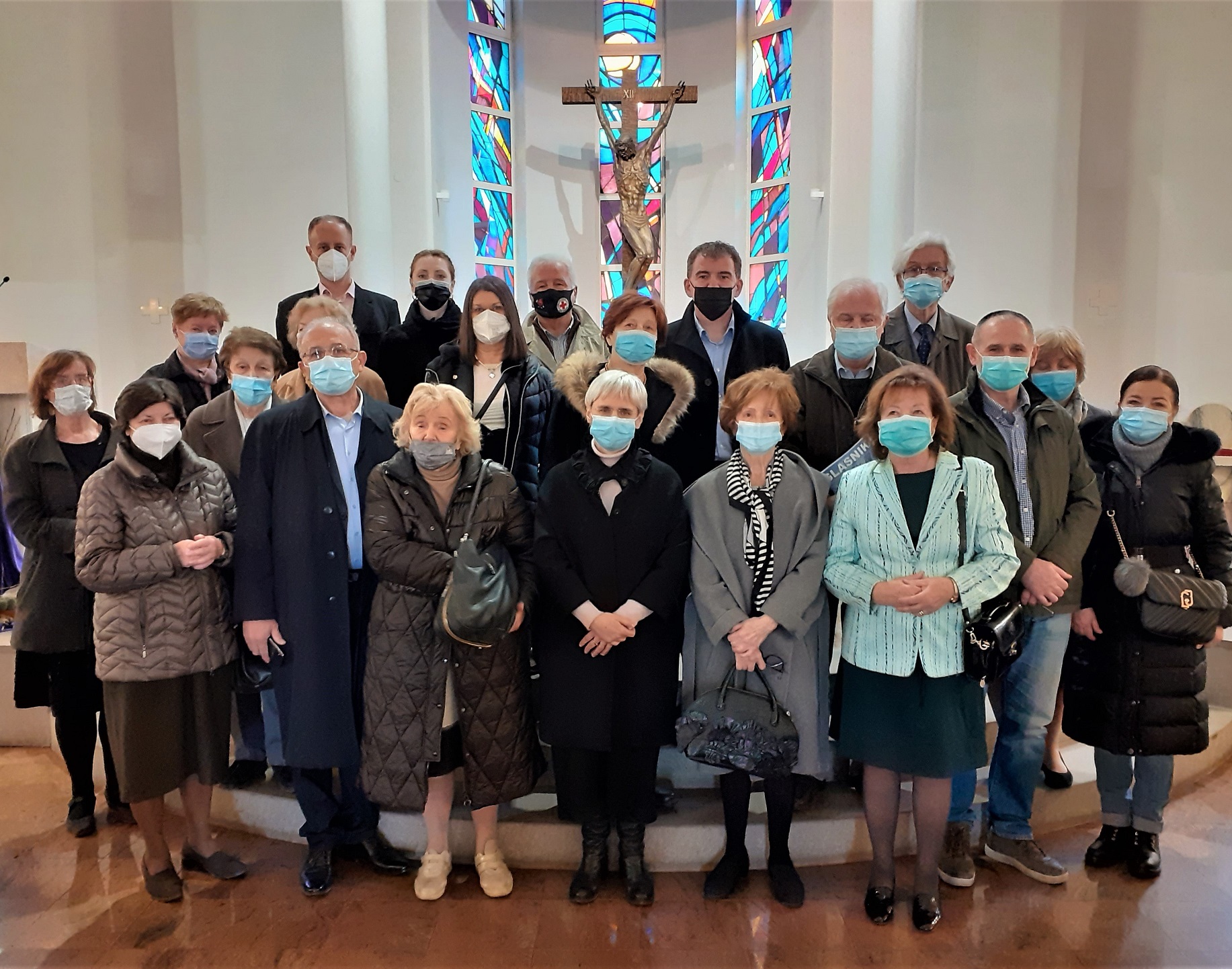 HKLD Sveta misa i Godišnja Skupština Podružnice Branimir Richter Zagreb 13 03 2021 foto D Tomić 1