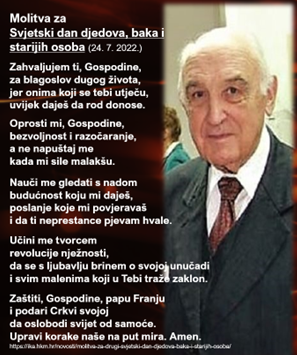 Svjetski dan djedova baka i starijih osoba